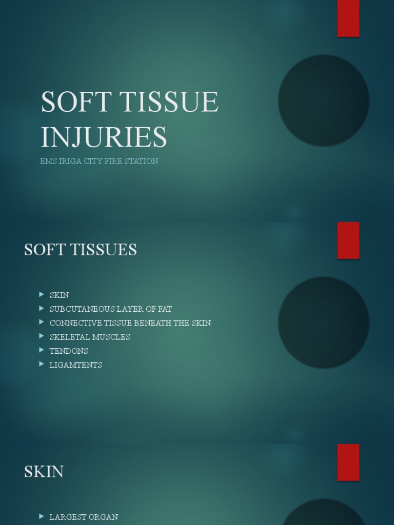 Understanding Soft Tissue Injuries | PDF | Science & Mathematics