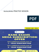 Reasoning Practice Session: Discount Code - Stat10