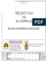 Fire Safety Plan: SMC Enterprise Ltd. Bhaluka, Mymensingh, Bangladesh