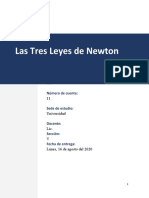 Leyes de Newton Informe