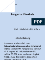 Fitokimia Pertemuan 1