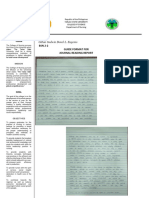 BSN 2-2 Guide Format For Journal Reading Report: Gillan Godwin Donel L. Eugenio