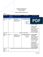 Enclosure 2B: Day & Time Learning Area (Subject, Grade Level) Learning Competency Learning Tasks Mode of Delivery