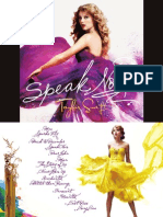 Speak Now - Digital Booklet