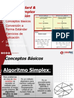 Modelo Standar & Metodo Simplex - Introduccion Semana 3
