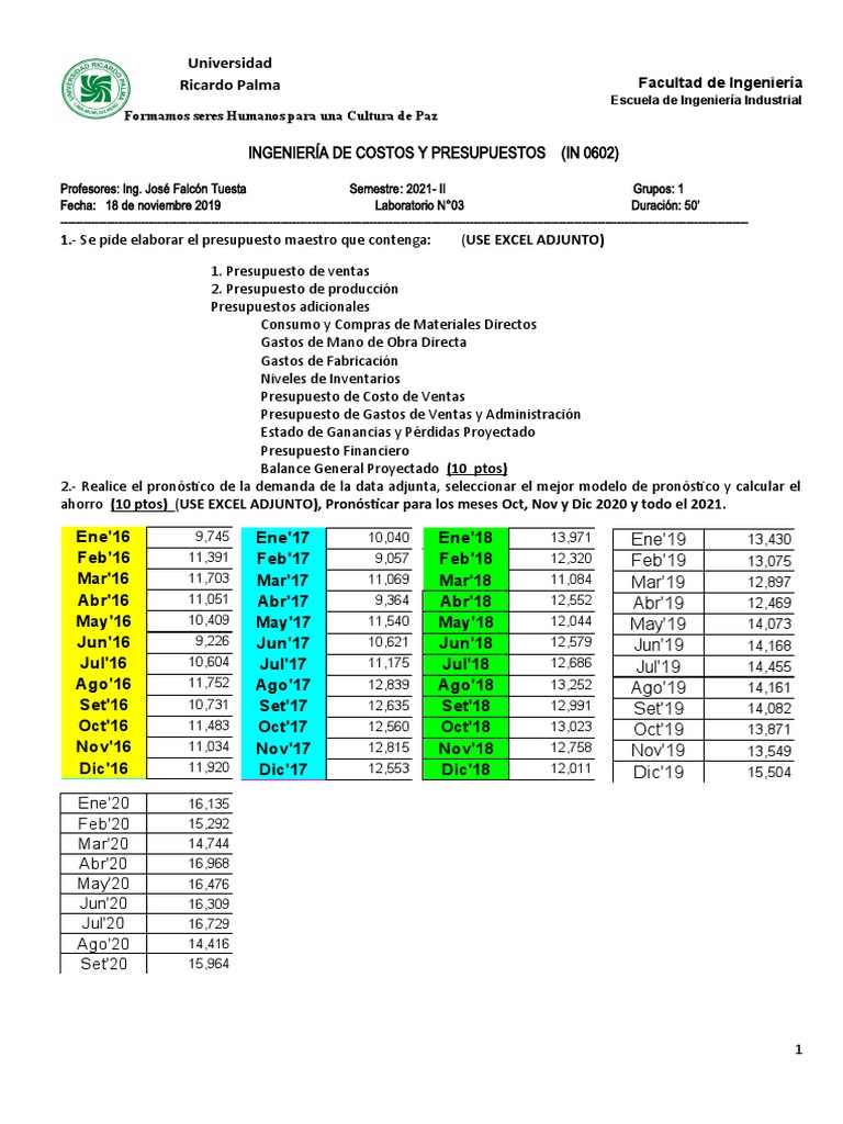 PCP CARGAS COLCHAO .Ods