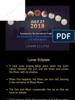 27-28 July 2018 Lunar Eclipse