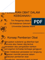 TM III - Pemberian Obat Dalam Kebidanan I