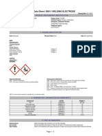 Safety Data Sheet: E6011 WELDING ELECTRODE: Information On Manufacturer