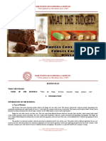 Padre Vicente Garcia Memorial Academy Business Plan for No-Bake Fudge Cake