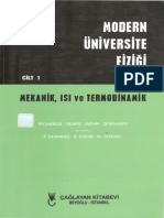 Modern Üniversite Fiziği Cilt 1, Richards, Sears, Wehr, Zemansky (2001)