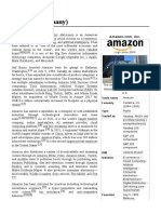Amazon (Company) : Trade Name Formerly Type Traded As
