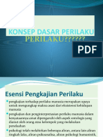 1 - Konsep Dasar Perilaku