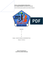 Proposal Usaha Kotak Tissue Dari Limbah Kardus Dan Koran - Naura Fadhila H Xi Ipa 6