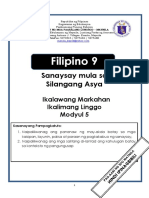 FILIPINO 9 - Q2 - Mod5