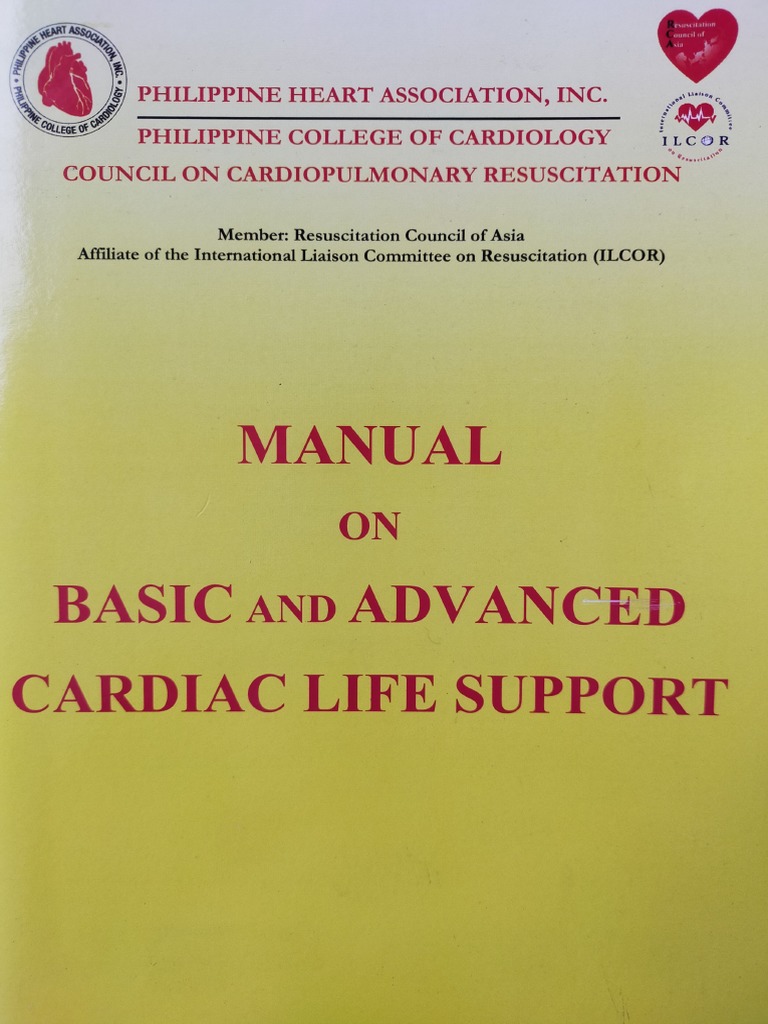 Manual On Basic & Advanced Cardiac Life Support (2019) | PDF