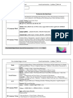 Grade VIII - Final Exam Syllabus 2021-22