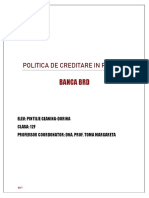 POLITICA DE CREDITARE IN ROMANIA PDF