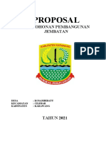 Proposal Pembangunan Jembatan Cinyemplak 2021 (Tommy)