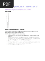 English Module 4 Quarter 1