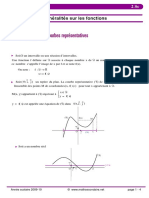 Fonctions - Cours .2Sc