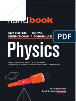 Physics Arihant Handbook