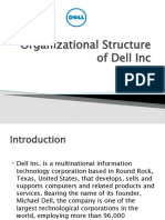 Organizational Structure of Dell Inc