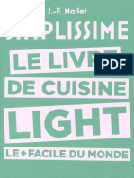 Simplissime Light - Le Livre de Cuisine Light Le + Facile Du Monde by J.-f. Mallet (Z-lib.org)