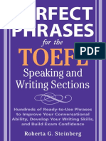 Perfect Phrases for the TOEFL Speaking and Writing Sections