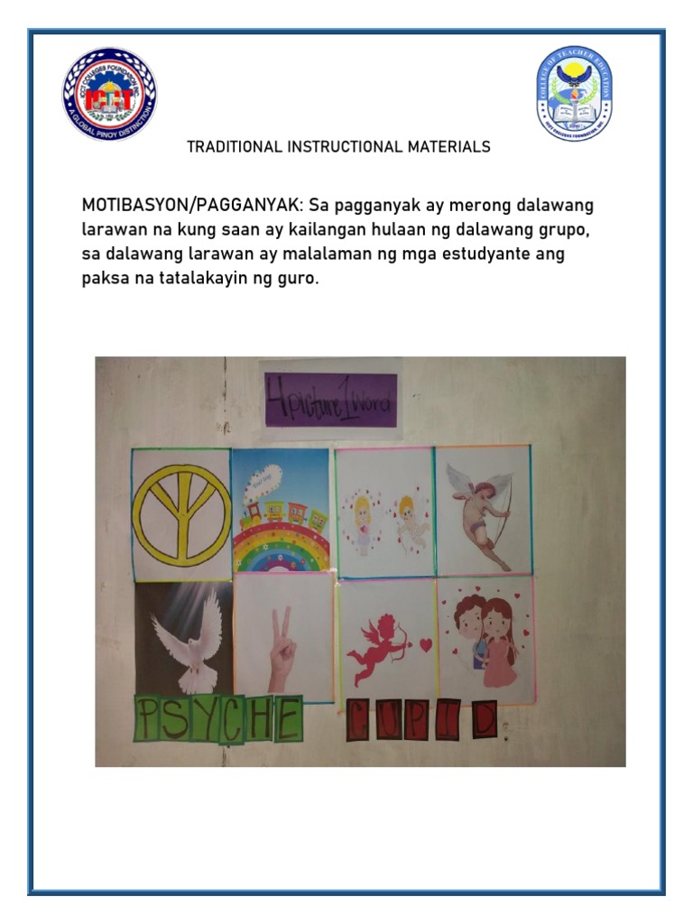 Traditional Instructional Materials PDF
