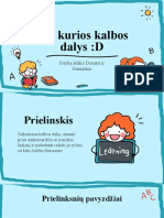 Kalbos Dalys