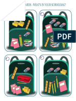 SP Cards Schoolbag