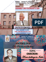 Founder's Day Invite