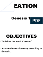 Creation: Genesis 1