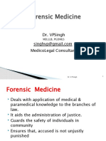 Forensic Medicine: Dr. Vpsingh Medicolegal Consultant