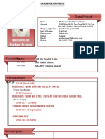 Data Pribadi: Muhammad Adzkaar Arisma