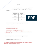 QM 670 Exam 2