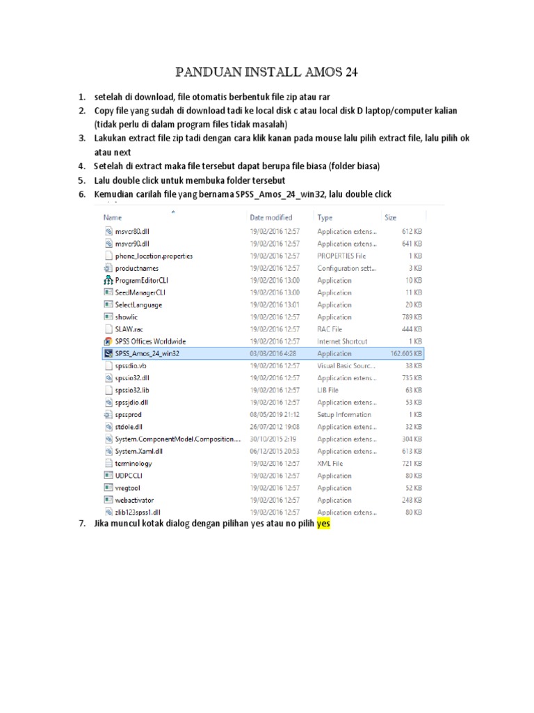 Panduan Instalasi AMOS 24 | PDF