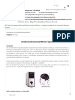 Computer Unit1 Types of Memory