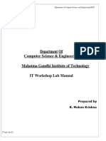 ITWS Lab Manual 2019-2020 - R. MOHAN