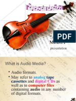 What is Audio Media
