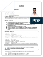 Chandu Resume-1, Now