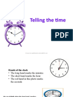 Telling The Time - 16002