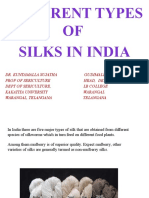 Different Types OF Silks in India