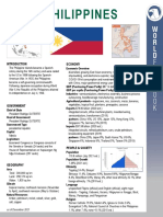 Philippines: Economic Overview of Southeast Asian Nation