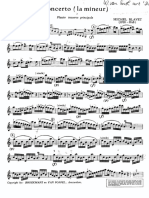Blavet - Concerto a Minor - Flute Part