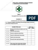 Dokumen Akreditasi Uptd. Puskesmas Minanga Manado Pokja: Administrasi Dan Manajemen
