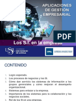 2.2 Sistemas de Información en La Empresa