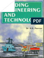 Welding Engineering and Technology by R S Parmar