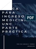 Fisica para Ingreso A Medicina Unc 2019 - Parte Practica - HQ Apoyo Universitario